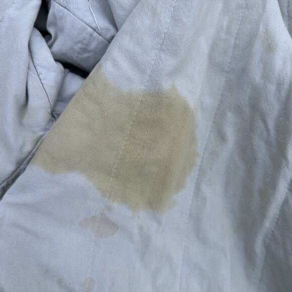 Vintage Joe Borders Squadron Mens XL Jacket Denim Full Zip Distressed Washed - Picture 14 of 15